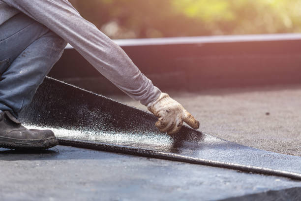 Professional Crawl Space Encapsulation technician working in Britton, MI